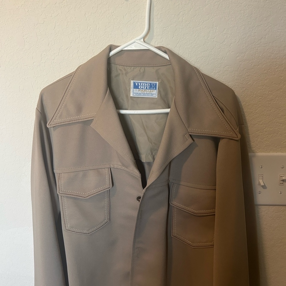 Men’s Taupe Utility Jacket